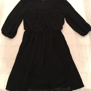 Black Chiffon Dress By “BCX”